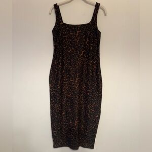 Beyond Yoga Softmark Icon Midi Dress - Animal Print